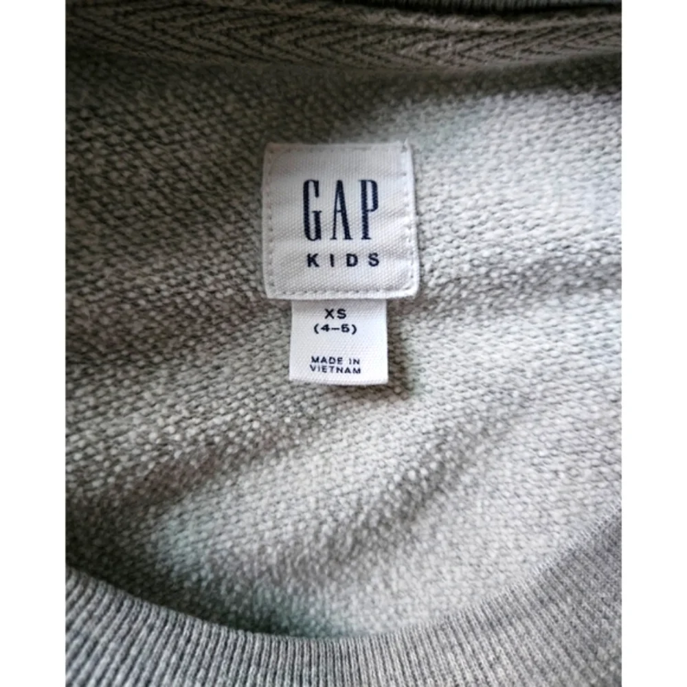 Gap Girls Pearl Embellished Sweatshirt Dress